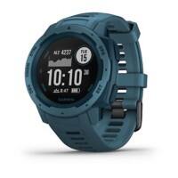 GARMIN Instict Smartwatch Blau Gehäusefarbe 45 x 45 x 15.3 mm Gehäusegröße Blau Armbandfarbe
