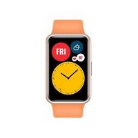 HUAWEI Fit Smartwatch Roségold Gehäusefarbe 46 × 30 × 10.7 mm Gehäusegröße Cantaloupe Orange Armbandfarbe