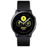 SAMSUNG Galaxy Watch R500 Smartwatch Schwarz Gehäusefarbe 39.5 x 39.5 x 10.5 mm Gehäusegröße Schwarz Armbandfarbe