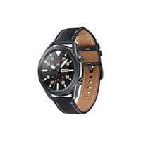 SAMSUNG Galaxy Watch Watch3 Smartwatch Schwarz Gehäusefarbe 45 x 46.2 x 11.1 mm Gehäusegröße Schwarz Braun Armbandfarbe