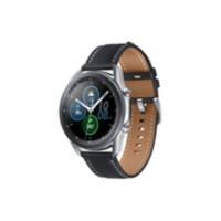 SAMSUNG Galaxy Watch Watch3 Smartwatch Silber Gehäusefarbe 45 x 46.2 x 11.1 mm Gehäusegröße Schwarz Armbandfarbe