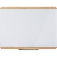 ARCHYI. Douro Glastafel Wandmontiert Nicht magnetisch Einseitig 120 (B) x 90 (H) cm Weiß