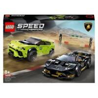LEGO Speed Champions Lamborghini Urus ST-X und Lamborghini Huracán Super Trofeo EVO 76899 Bauset 8+ Jahre