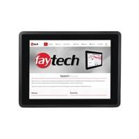 faytech Touch PC Thin Client FT12J1900W4G64GCAP Intel Celeron J1900, 4 x 2 GHz Quad-core 4 GB RAM 64 GB SSD Ubuntu Intel HD Schwarz