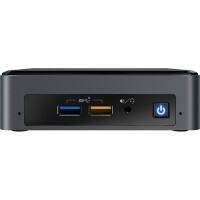 INNOVATION PC Mini PC NUC Intel Core i3-10110U Dual-Core 4 GB RAM 256 GB SSD Intel Iris 655 Schwarz