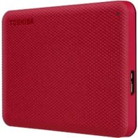 Toshiba 1 TB Externe Festplatte HDD Canvio Advance USB 3.2 (Gen 1) Rot