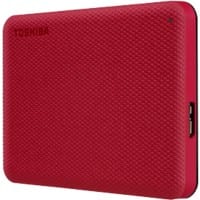 Toshiba 4 TB Festplatte Tragbar extern Canvio Advance USB 3.2 Gen 1 Rot