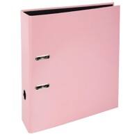 Exacompta Ordner A4 80 mm Rosa 2 Ringe 53566E Manilakarton Hochformat 10 Stück