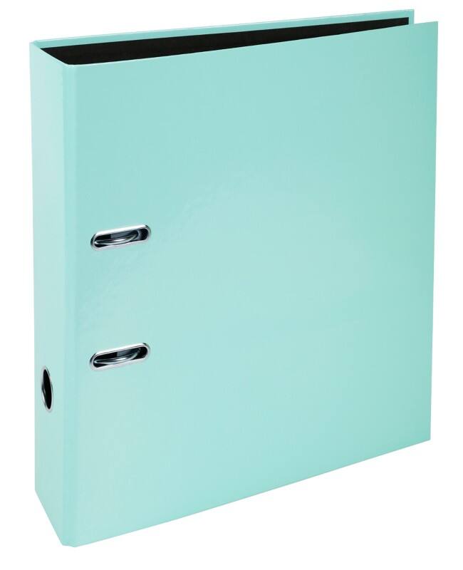Exacompta Aquarel Prem Touch Breit Ordner A4 80 mm Pastellgrün 2 Ringe 53568E Pappkarton Hochformat  10 Stück