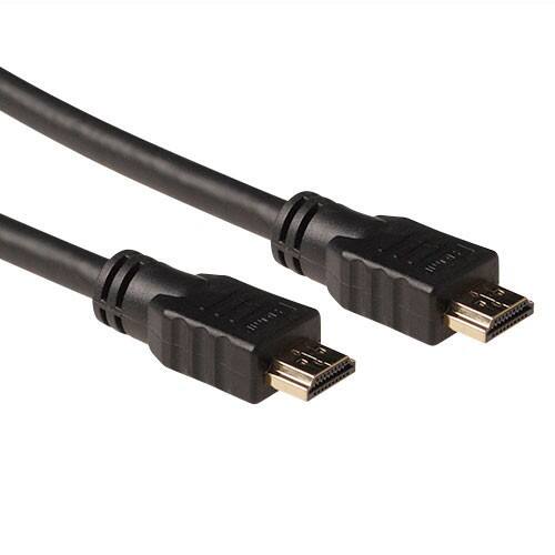 ACT 0,5 M High-Speed-Ethernet-Kabel AK3901 HDMI-A Male- Male (Awg30) AK3901