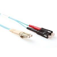 ACT 1 M LSZH Multimode 50/125 OM3 Faser Patchkabel Duplex mit LC und SC Steckern