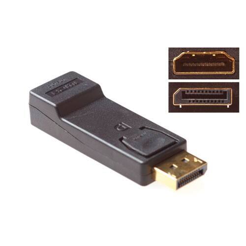 ACT Konvertierungsadapter DisplayPort zu HDMI DisplayPort Male HDMI Female Schwarz