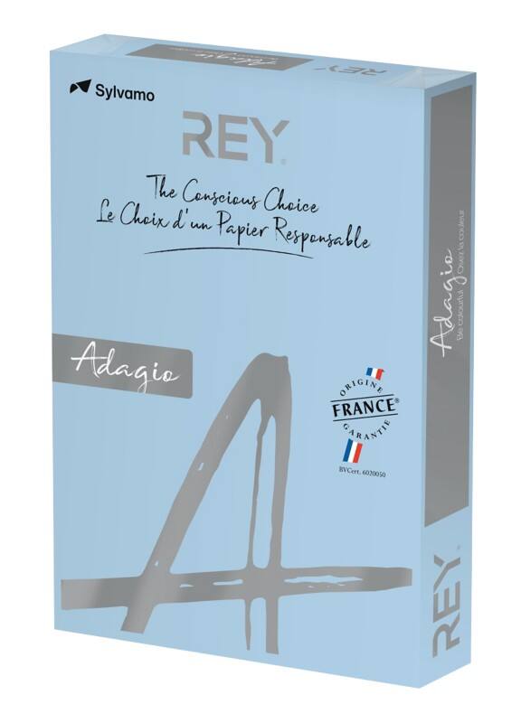 Rey A3 Farbiges Papier Blau 80 g/m² 500 Blatt