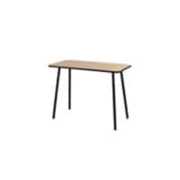 Paperflow Homeoffice-Schreibtisch Rechteckig Buche Melamin 1140 x 600 x 750 mm
