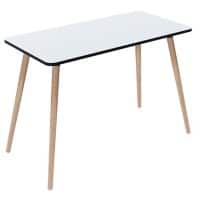 Paperflow Homeoffice-Schreibtisch Rechteckig Buche Melamin 1000 x 500 x 750 mm