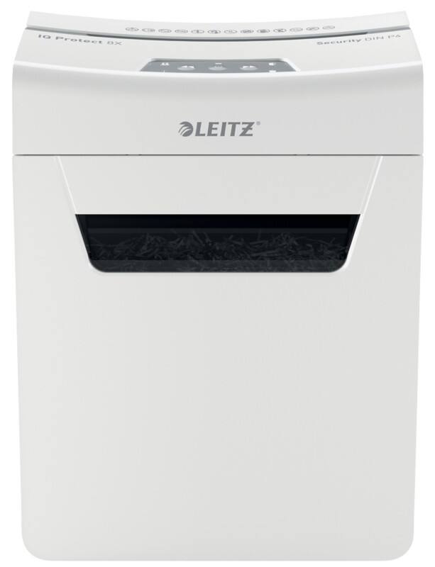 Leitz IQ Protect Aktenvernichter 9 Blatt 8 Blatt Partikelschnitt Sicherheitsstufe P-4 14 L 8X Premium