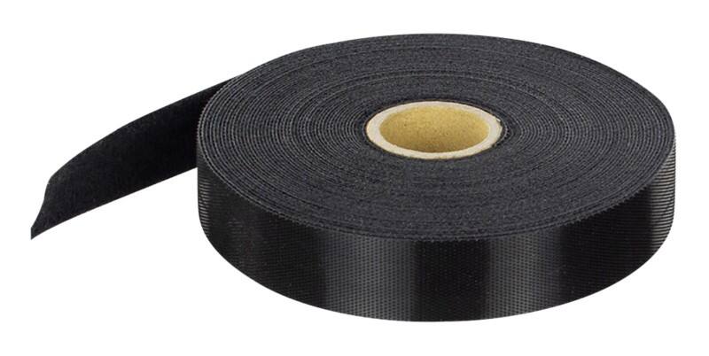 ACT Klett-Kabelbinder CT4010 Schwarz 2 cm x 10’000 mm 10 m