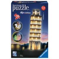 RAVENSBURGER Schiefer Turm von Pisa bei Nacht 12515 - leuchtet im Dunkeln 12515 3D Puzzle Deutsch