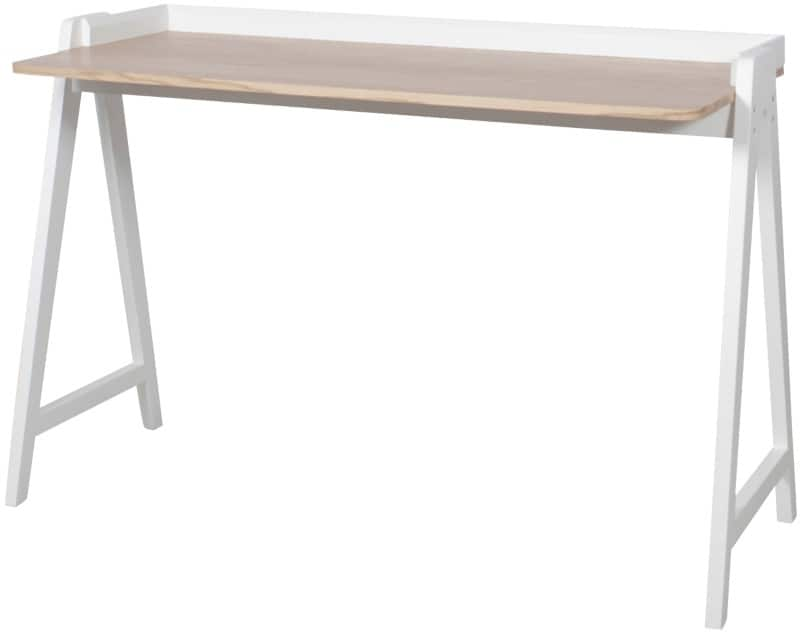 Schaffenburg schreibtisch domestico eiche, weiãŸ 120 x 60 cm