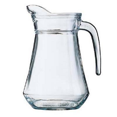 [Beliebter Standard] Wasserkanne Glas x 51 Transparent AT 201 mm | Stück Direkt 1000 ml Viking 6