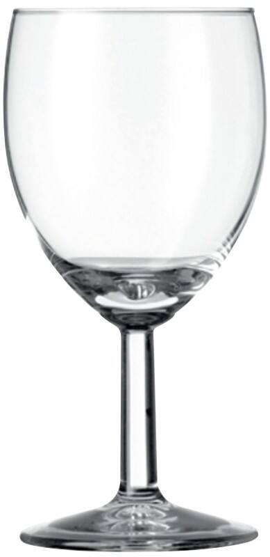 Weinglas Glas 210 ml 60 mm Spülmaschinenfest Transparent 6 Stück