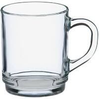 Becher Gehärtetes Glas 260 ml Transparent 72 Stück