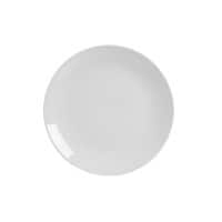 Edles Geschirr Porzellan Weiß 15,5 cm 8 Stück