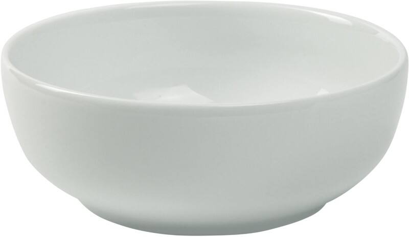 Salatschüssel Porzellan 750 ml Weiß 12 Stück