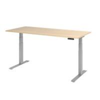 Hammerbacher Steh-Sitz-Schreibtisch VXDKB19/E/S Eiche 1800 mm x 800 mm