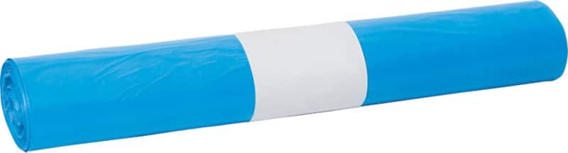 DEISS Mittlere Belastung Müllsäcke 120 L  Blau HDPE (Hochdichtes Polyethylen) 20 Mikron 25 Stück