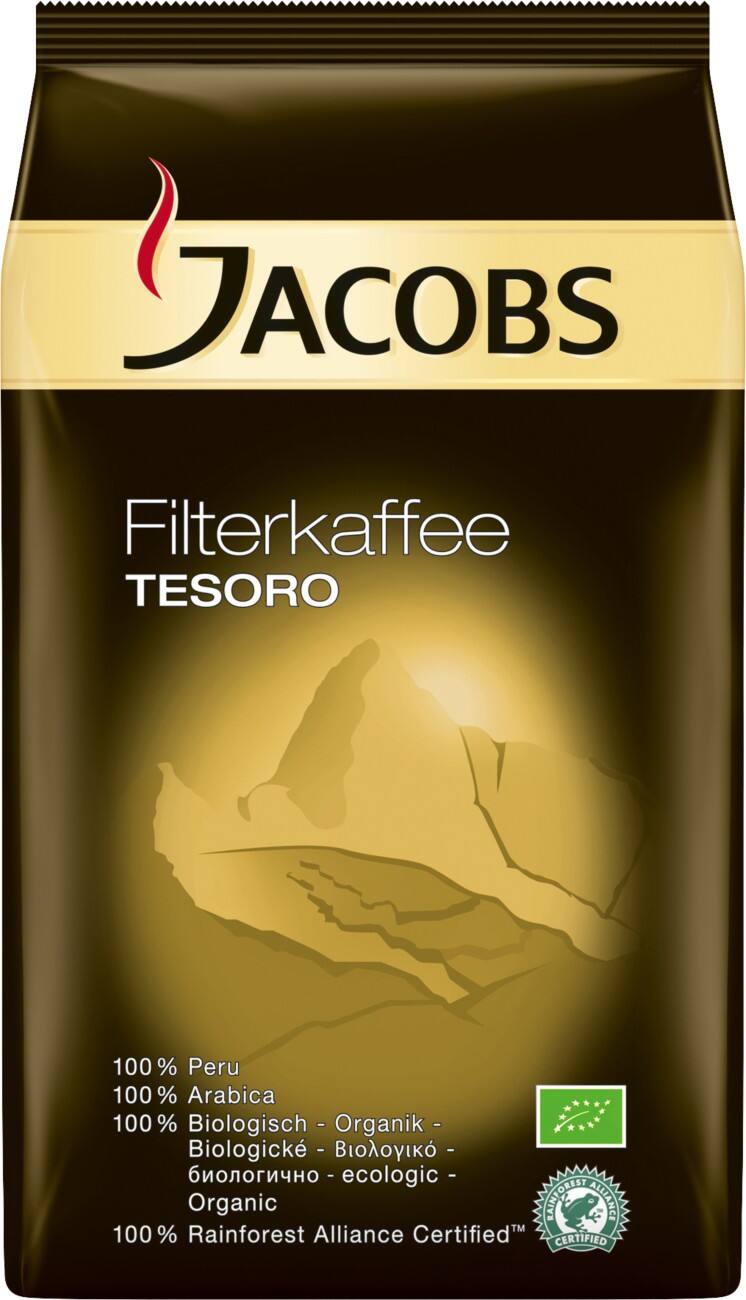 Jacobs Bio-Filterkaffee Tesoro 1 kg