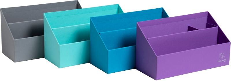 Exacompta Teksto Briefsortierer Färbig sortiert 10 x 25 x 14 cm 4 Stück