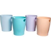 Exacompta Aquarel Papierkorb Farbig sortiert PP (Polypropylen) Rund