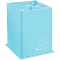 Exacompta Aquarel Stiftehalter Pappkarton Pastellblau 8,5 x 8,5 x 11 cm