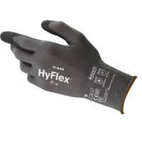 HyFlex Arbeitshandschuhe 1P Schaumstoff, Nitril Größe 8 Schwarz 12 Paar