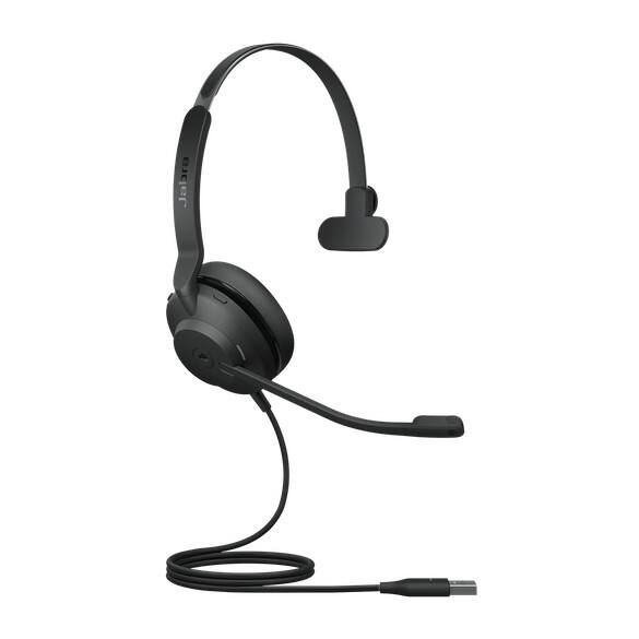 Jabra Evolve2 Verkabelt Headset Over-Ear USB Mit Mikrofon Mono 30 MS Schwarz