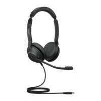 Jabra Evolve2 Headset USB-C Mit Mikrofon Stereo 30 Schwarz