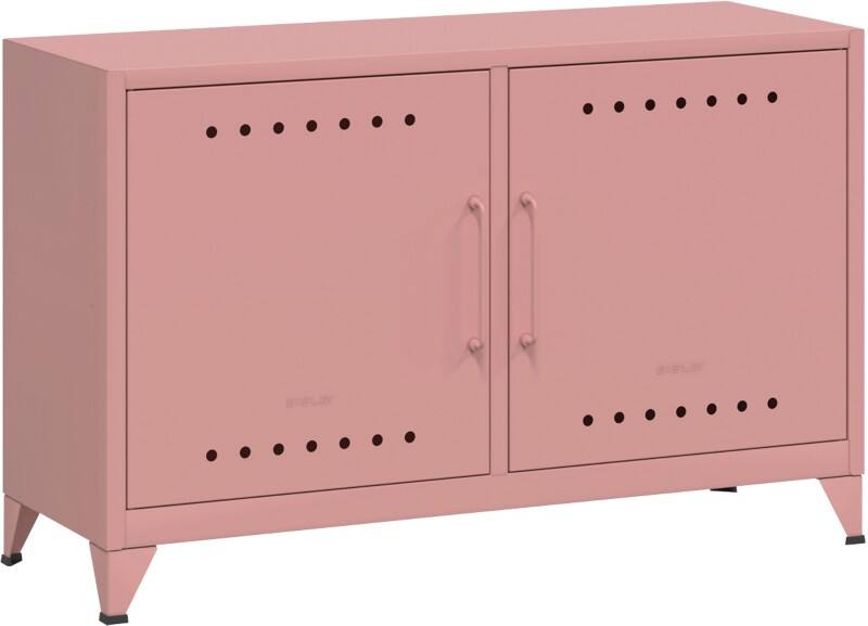 Bisley Fern Sideboard Metall 1.140 x 400 x 725 mm Pastellrosa