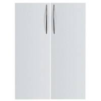 Hammerbacher Türen Matrix Lichtgrau 79 x 1,6 x 110,4 cm 2 Stück