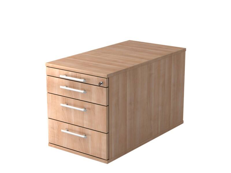 Hammerbacher Mobiler Rollcontainer TC30 RE Walnuss 4280 mm x 512 mm x 800 mm