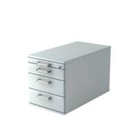 Hammerbacher Rollcontainer TC30 CE Grau 4280 mm x 512 mm x 800 mm