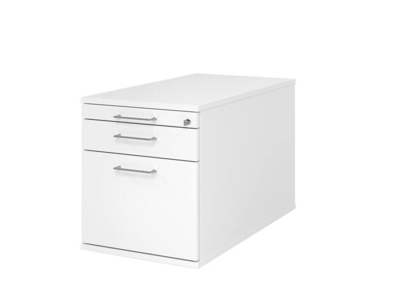 Hammerbacher Rollcontainer TC20 BS Weiß 4280 mm x 512 mm x 800 mm