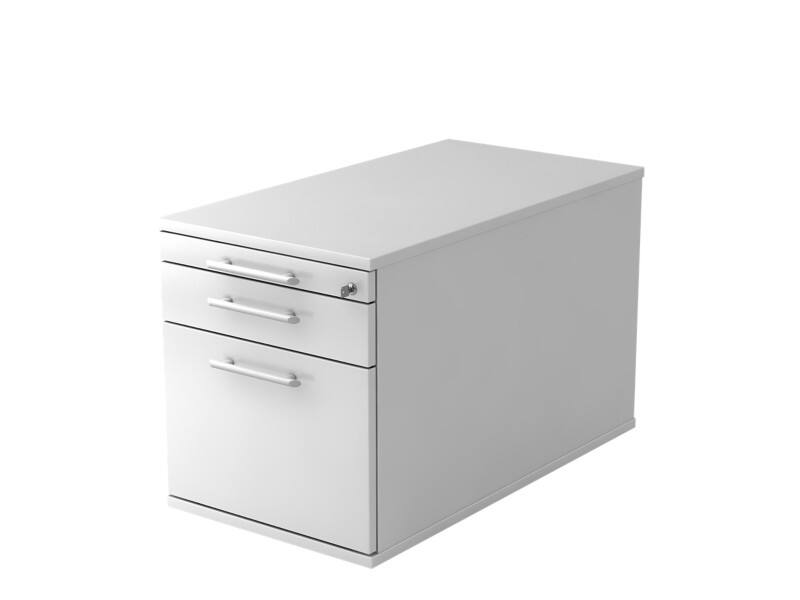 Hammerbacher Rollcontainer TC20 RE Weiß 4280 mm x 512 mm x 800 mm