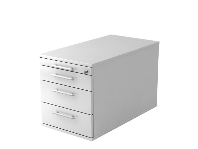 Hammerbacher Rollcontainer TC30 RE Weiß 4280 mm x 512 mm x 800 mm