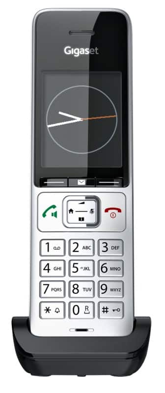 Gigaset DECT-Telefon Comfort Silber S30852-H3061-R101