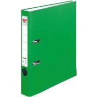 herlitz maX.file Protect Ordner A4 55 mm Hellgrün 2 Ringe Pappkarton, PP (Polypropylen) Texturiert