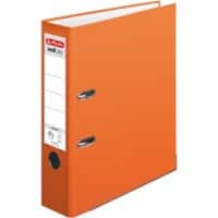 herlitz maX.file Protect Ordner A4 80 mm Orange 2 Ringe Pappkarton, PP (Polypropylen) Texturiert