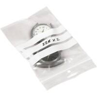 RAJA Wiederverschlussbeutel LDPE (Polyethylen niedriger Dichte) Transparent 12 x 8 cm 1000 Stück