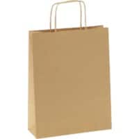 RAJA Tragetasche RECY44 Braun 14 x 35 x 44 cm 50 Stück