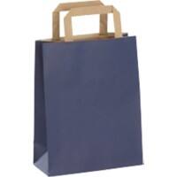 RAJA Tragetasche PP22KBL Blau 22 x 10 x 28 cm 50 Stück